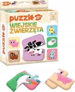 Kangur Puzzle Wiejskie Zwierzęta 2+ 41602 1