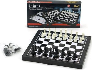 W&K Szachy 3w1 magnet.klasyczne 25x25cm WKGRA-6 17899 6