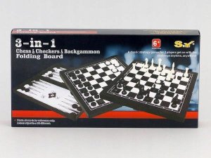 W&K Szachy 3w1 magnet.klasyczne 25x25cm WKGRA-6 17899 7