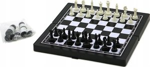 W&K Szachy 3w1 magnet.klasyczne 25x25cm WKGRA-6 17899 9