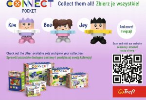 Trefl TREFL klocki Connect Pocket 35 Zoe 61980 5