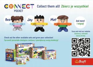 Trefl TREFL klocki Connect Pocket 35 Adi 61981 5