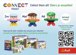 Trefl TREFL Klocki Connect Pocket 35 Jay 62006 5