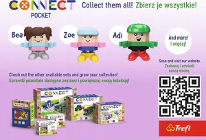 Trefl TREFL klocki Connect Pocket 35 Kim 62003 5