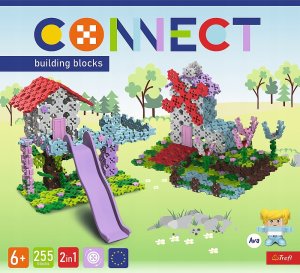 Trefl klocki Connect Domek/Wiatrak L 61978 7