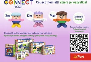 Trefl TREFL Klocki Connect Pocket 35 Bea 62004 5