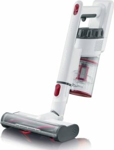 Severin Severin HV 7152 okurzacz na kiju/szczotka elektryczna Pionowy odkurzacz Bateria Suchy Worek na kurz 0,5 l 120 W Czerwony, Biały 2,2 Ah 2