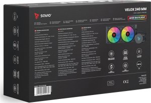 Chłodzenie wodne Savio Velox 240 mm (SAVGCOVELOX240MM) 9