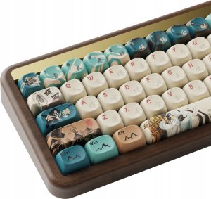 Klawiatura Akko MU01 Joy of Life Gaming-Tastatur, RGB - 65%, Botany-Switches, ANSI-Layout (US) 4