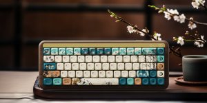 Klawiatura Akko MU01 Joy of Life Gaming-Tastatur, RGB - 65%, Botany-Switches, ANSI-Layout (US) 10