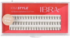 Ibra Kępki rzęs Kim Style 8mm Makeup 1