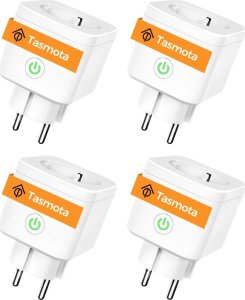 Gosund Inteligentne Gniazdko Wi-Fi Refoss Tasmota P11 4-Pack 2,4GHz 240V 1