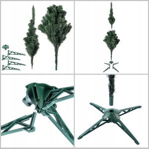 Kadax KADAX Choinka sztuczna 180cm Sosna Świerk Jodła Gęsta Jak Żywa + Stojak 3