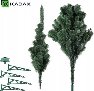 Kadax KADAX Choinka sztuczna 180cm Sosna Świerk Jodła Gęsta Jak Żywa + Stojak 4