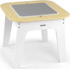 Milly Mally Zestaw mebli Olaf Blocks - Stolik i dwa krzesełka White 6