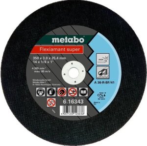 Metabo TARCZA TNACA FLEXIAMANT SUPER A 36-R 3503,025,4 MM DO STALI NIERDZ. 1