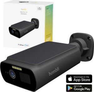 Kamera IP Avanca International BV Hombli smarte solar Kamera, schwarz 2