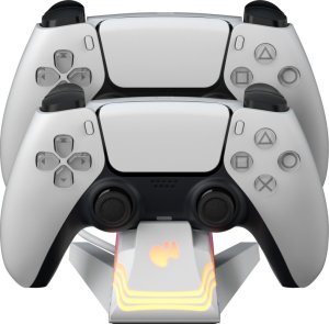 PDP Stacja ładująca do padów DualSense Afterglow Wave biała (052-022-WH) 2