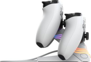 PDP Stacja ładująca do padów DualSense Afterglow Wave biała (052-022-WH) 5