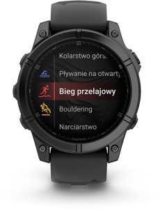 Zegarek sportowy Garmin Fenix E Czarny (010-03025-01) 4