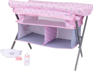 TINY TREASURES, Folding Changing Table Cot 1