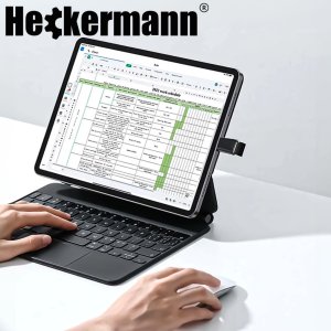 Adapter USB Heckermann Adapter przejściówka USB-A do USB-C Heckermann 3