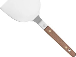 Hendi Łopatka do Teppanyaki burgerów jajek z drewnianym uchwytem 240 x 105 mm Łopatka do Teppanyaki burgerów jajek z drewnianym uchwytem 240 x 105 mm 2