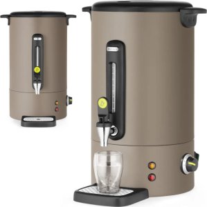 Hendi Warnik do wody grzanego wina z kranem tacką ociekową 16 l 1650 W - taupe Warnik do wody grzanego wina z kranem tacką ociekową 16 l 1650 W - taupe 1