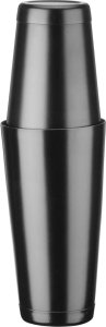 Bar Up Zestaw barmański w tubie shaker jigger sitko muddler łyżka - czarny Zestaw barmański w tubie shaker jigger sitko muddler łyżka - czarny 3