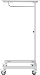 Steinberg Stolik wózek instrumentalny asystor zabiegowy regulowany STAL 60 x 40 cm Stolik wózek instrumentalny asystor zabiegowy regulowany STAL 60 x 40 cm 6