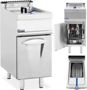 Royal Catering Frytownica gazowa z szafką propan / LPG / gaz ziemny 28 l 15 kW Frytownica gazowa z szafką propan / LPG / gaz ziemny 28 l 15 kW 1