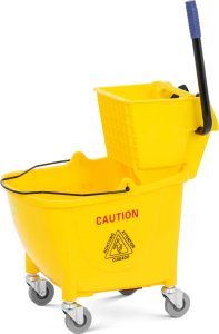 Mop Ulsonix Wózek do sprzątania mycia podłóg z wyżymaczką 32 l Wózek do sprzątania mycia podłóg z wyżymaczką 32 l 2