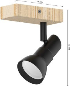 Zumaline Lampa reflektor spot TRIEST JP01A-SP01-BWD.344 Zuma Line 2