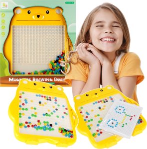 Mega Creative Tablica magnetyczna mozaika dla dzieci układanka Miś magnetic zabawka duża 1