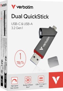Pendrive Verbatim QuickStick, 1 TB  (32043) 6