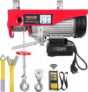 Vevor Elektryczna Wciągarka Sufitowa do Garażu 800 kg 1