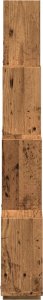 vidaXL vidaXL Półka ścienna w formie kostek, stare drewno, 90x15x119,5 cm 5