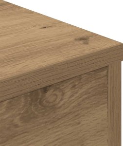 vidaXL vidaXL Stolik kawowy, dąb artisan 55x55x30 cm, materiał drewnopochodny 7