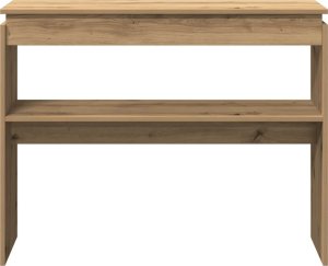 vidaXL vidaXL Stolik konsolowy, dąb artisan, 102x30x80 cm 4