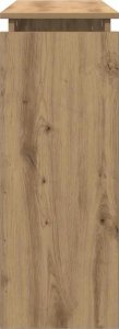 vidaXL vidaXL Stolik konsolowy, dąb artisan, 102x30x80 cm 5
