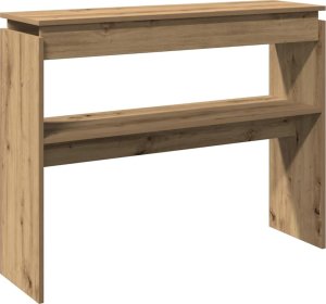 vidaXL vidaXL Stolik konsolowy, dąb artisan, 102x30x80 cm 6