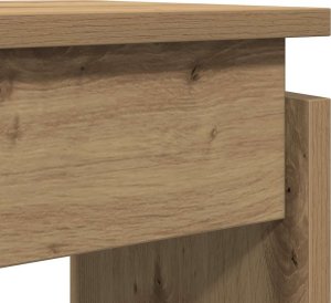 vidaXL vidaXL Stolik konsolowy, dąb artisan, 102x30x80 cm 7