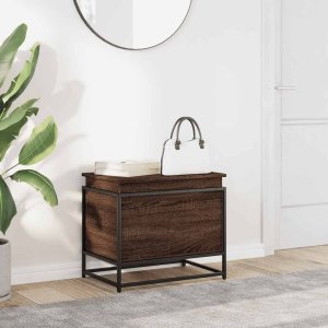 vidaXL vidaXL Skrzynia z pokrywą, brązowy dąb, 60x40x51,5 cm 3