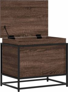 vidaXL vidaXL Skrzynia z pokrywą, brązowy dąb, 60x40x51,5 cm 7