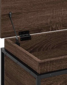 vidaXL vidaXL Skrzynia z pokrywą, brązowy dąb, 60x40x51,5 cm 8