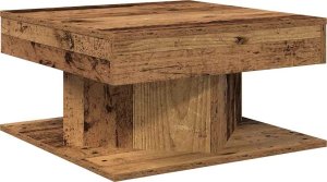 vidaXL vidaXL Stolik kawowy, stare drewno, 55x55x30 cm 2