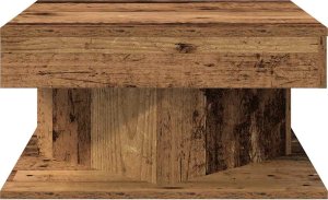 vidaXL vidaXL Stolik kawowy, stare drewno, 55x55x30 cm 4
