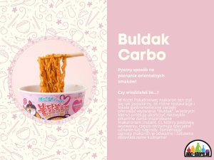 Samyang Zupka instant samyang buldak carbonara ramen koreańska różowa spicy hot jak ostra zupka danie instant 140g 3