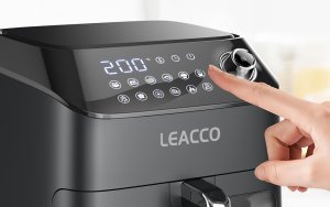 Frytkownica beztłuszczowa Leacco ML Frytkownica beztłuszczowa LEACCO 4,5L 1050W AF020 Biała 7