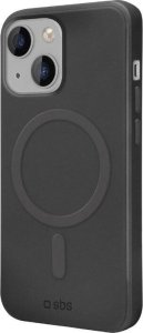 SBS Mobile SBS Smooth Black Mag MagSafe compatible soft case, iPhone 14/13 standard 1